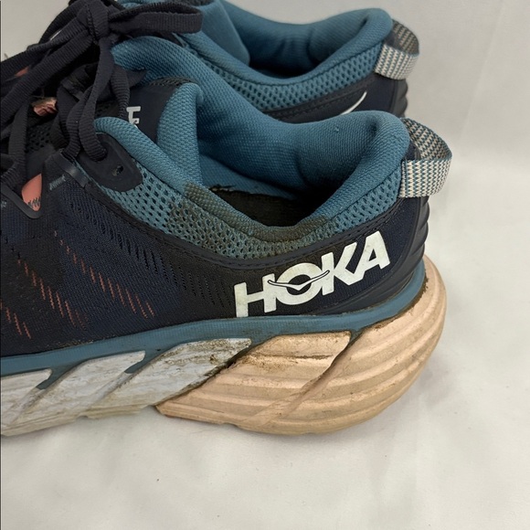 Hoka One One Womens Gaviota 3 1113523 OBRS Blue Running Shoes Sneakers Size 9 D - Picture 10 of 15